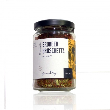 Wajos Erdbeer Bruschetta | Hofmann´s Genuss-Shop