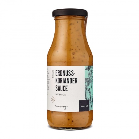 Wajos Erdnuss-Koriander Sauce | Hofmann´s Genuss-Shop