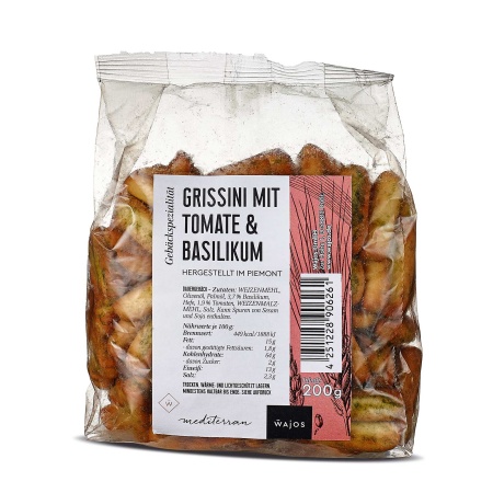 Wajos Grissini mit Tomate & Basilikum | Hofmann´s Genuss-Shop
