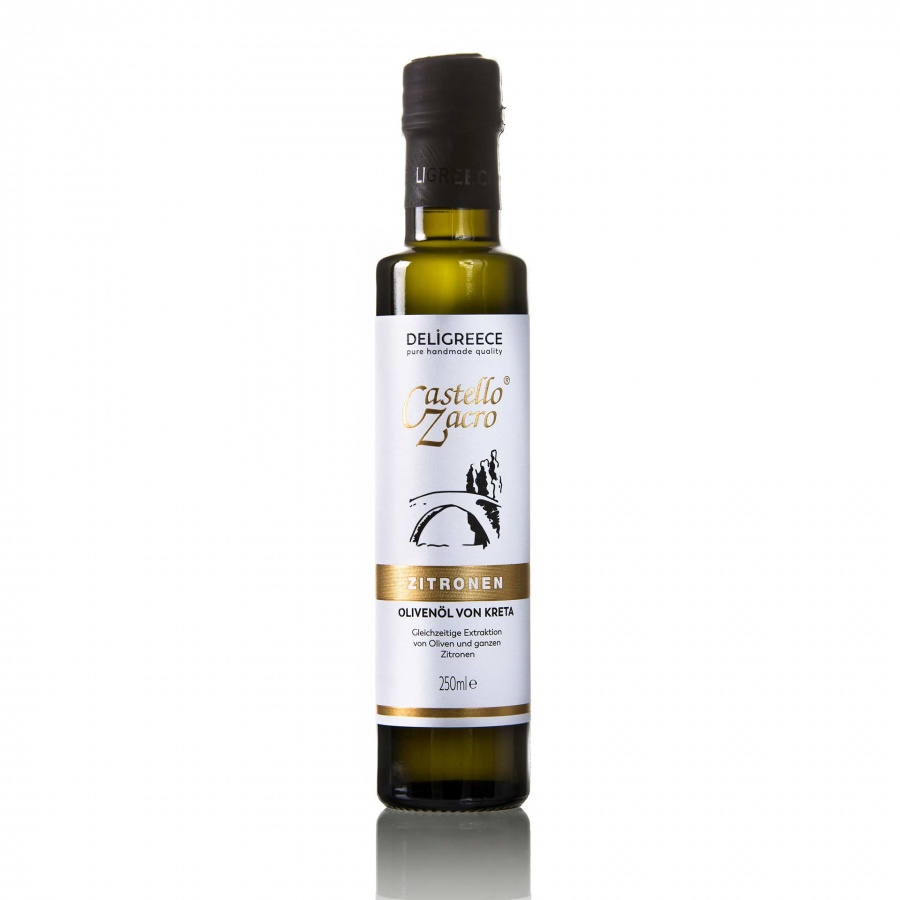 Castello Zacro Olivenöl/Zitrone | Hofmann´s Genuss-Shop