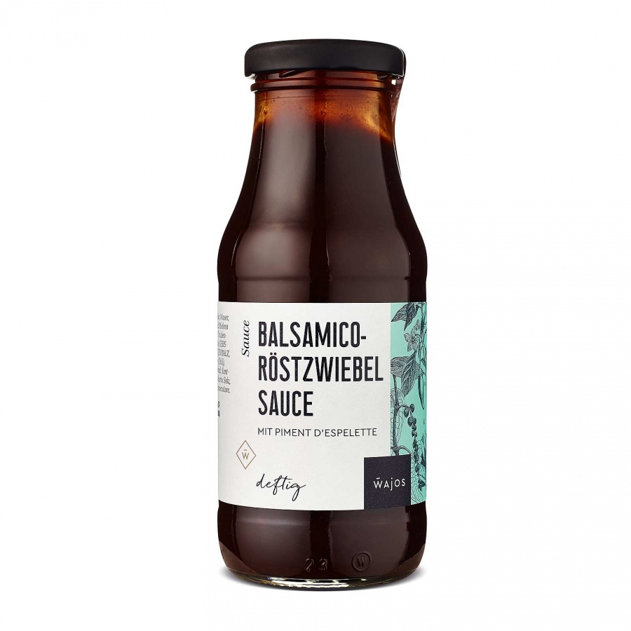 Wajos Balsamico Röstzwiebel Sauce | Hofmann´s Genuss-Shop